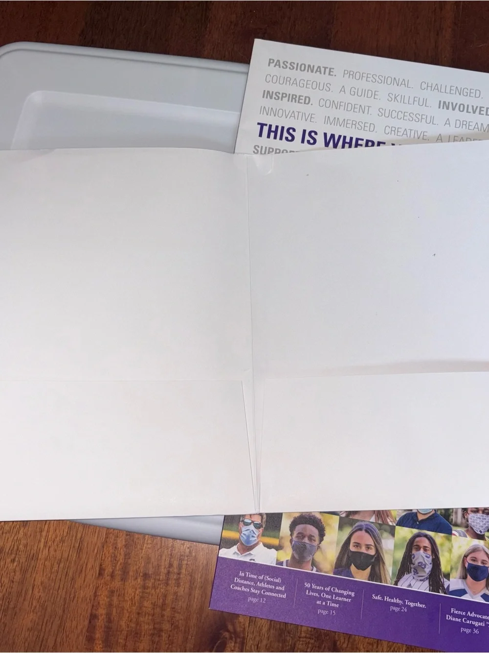 Curry College Massachusetts New Student Welcome Pack